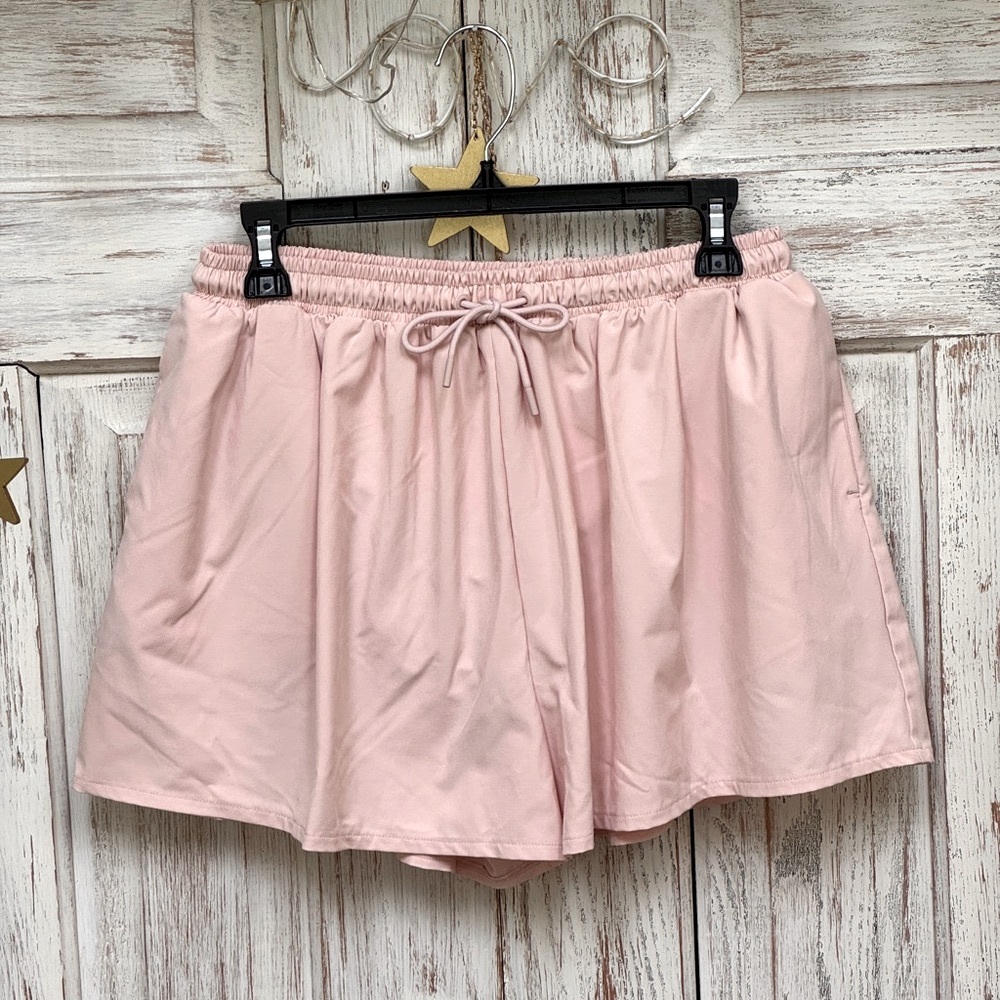 Zella High Waist Flutter Shorts
